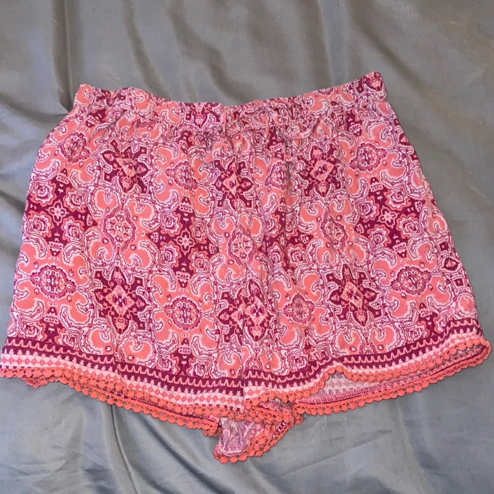 Orange Hollister Shorts